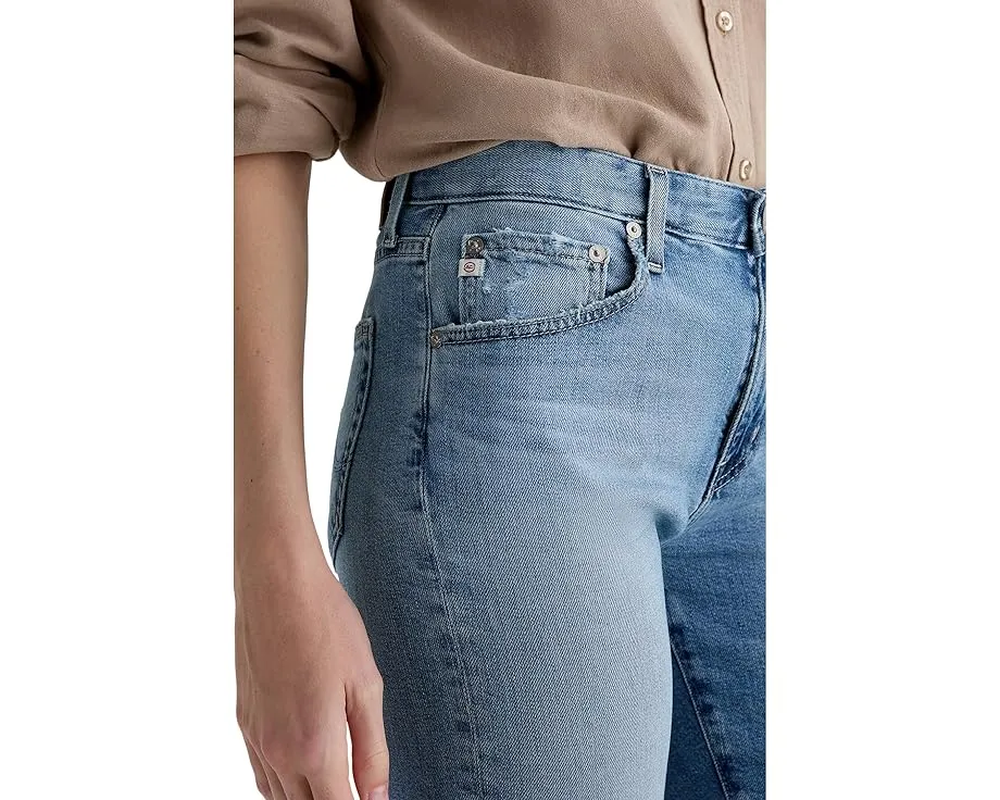 Джинсы AG Jeans Ex-Boyfriend с завышенной талией и расслабленным кроем в оттенке 12 Years Odyssey