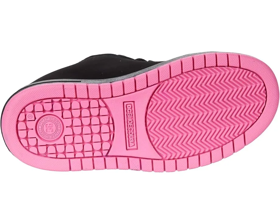 Кроссовки для скейтбординга DC Kids Court Graffik с кожаным верхом и вулканизированной подошвой