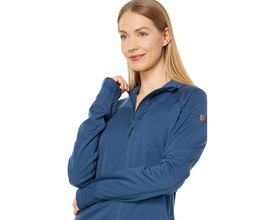 Fjällräven куртка Abisko Lite Fleece из переработанного полиэстера с карманами