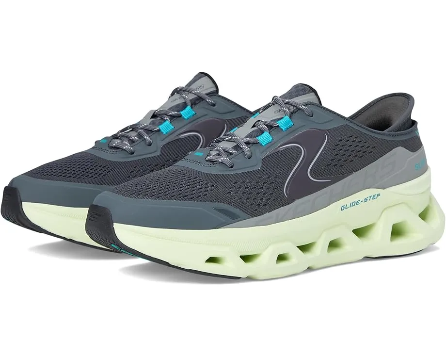 Веганские кроссовки Skechers Glide-Step Altus Hands Free Slip-In с геометрической подошвой