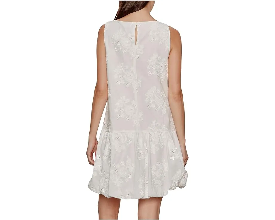 Платье Sanctuary Garden Eyelet Bubble с вырезом лодочкой и пузырьковым подолом
