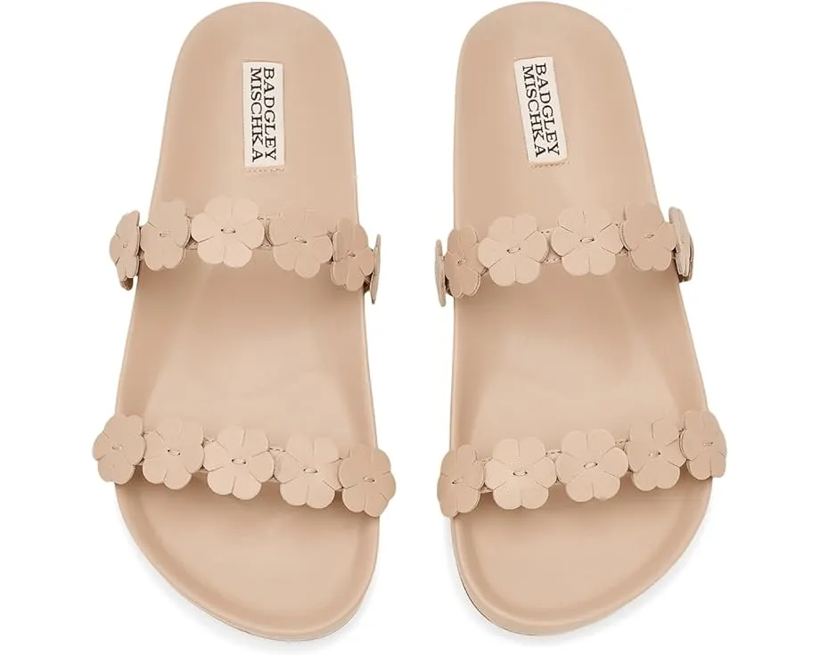 Сандалии Badgley Mischka Waterbury на платформе с цветочным декором и удобной стелькой