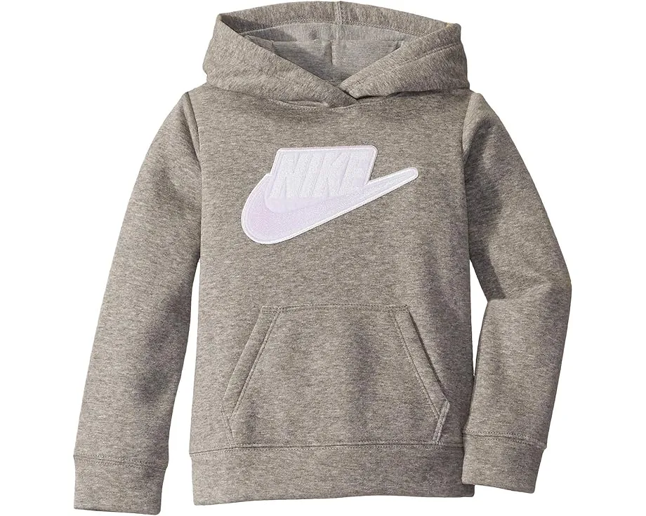 Детская худи Nike Kids из велюра с иридисцентным логотипом