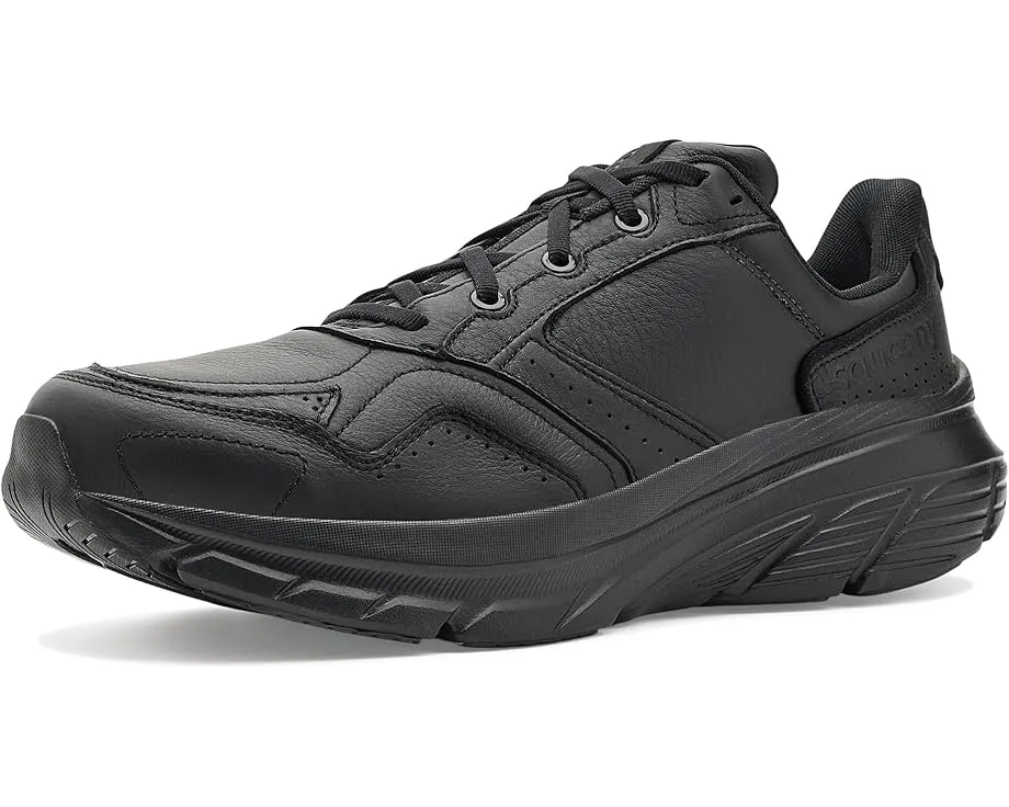 Кроссовки Saucony Guide Metro Le с максимальной амортизацией и кожаным верхом