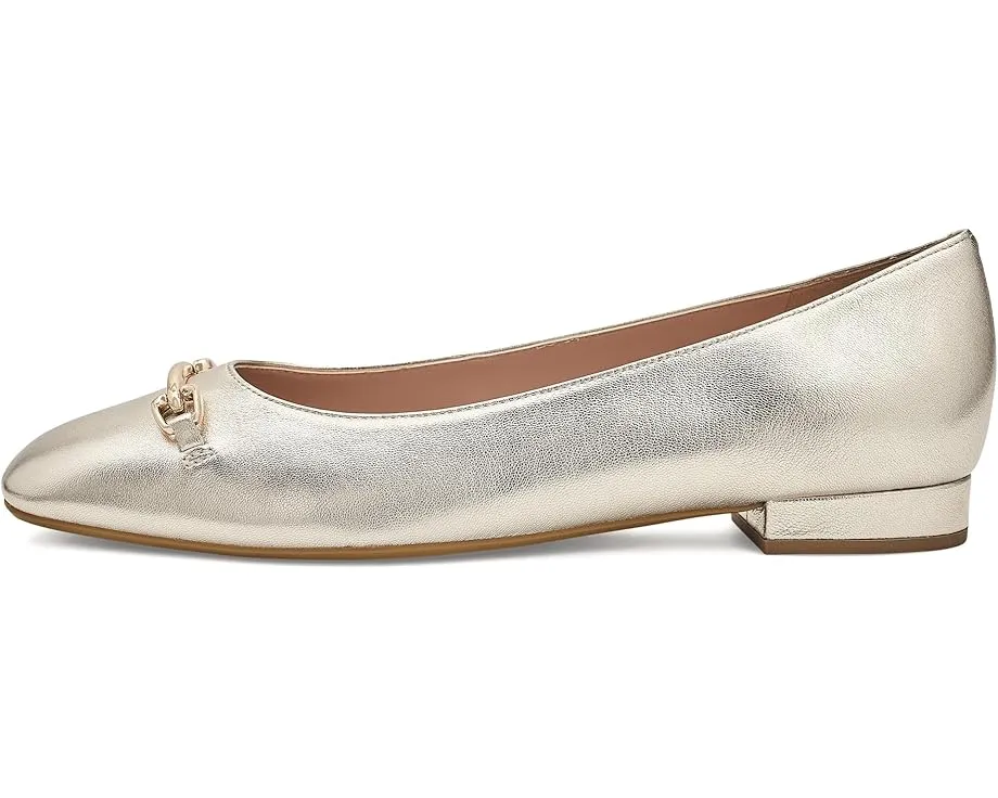 Cole Haan балетки Go-to Verley Horsebit из черной кожи