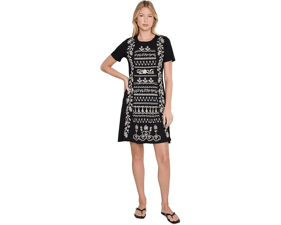 Вязаное платье Seamed Knit Dress Azova Johnny Was