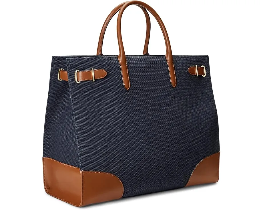 Сумка-тоут Lauren Ralph Lauren Print Canvas Large Devyn с цветочным принтом