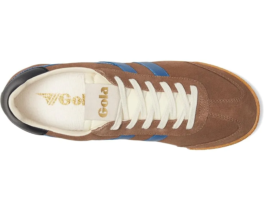 Кроссовки Gola Elan из кожи с каучуковой подошвой в винтажном стиле