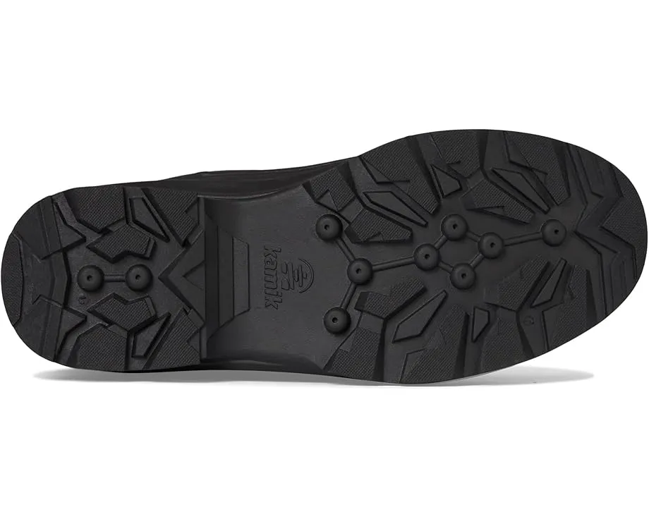 Кожаные ботинки Kamik Nation Plus со шнуровкой и текстильной подкладкой