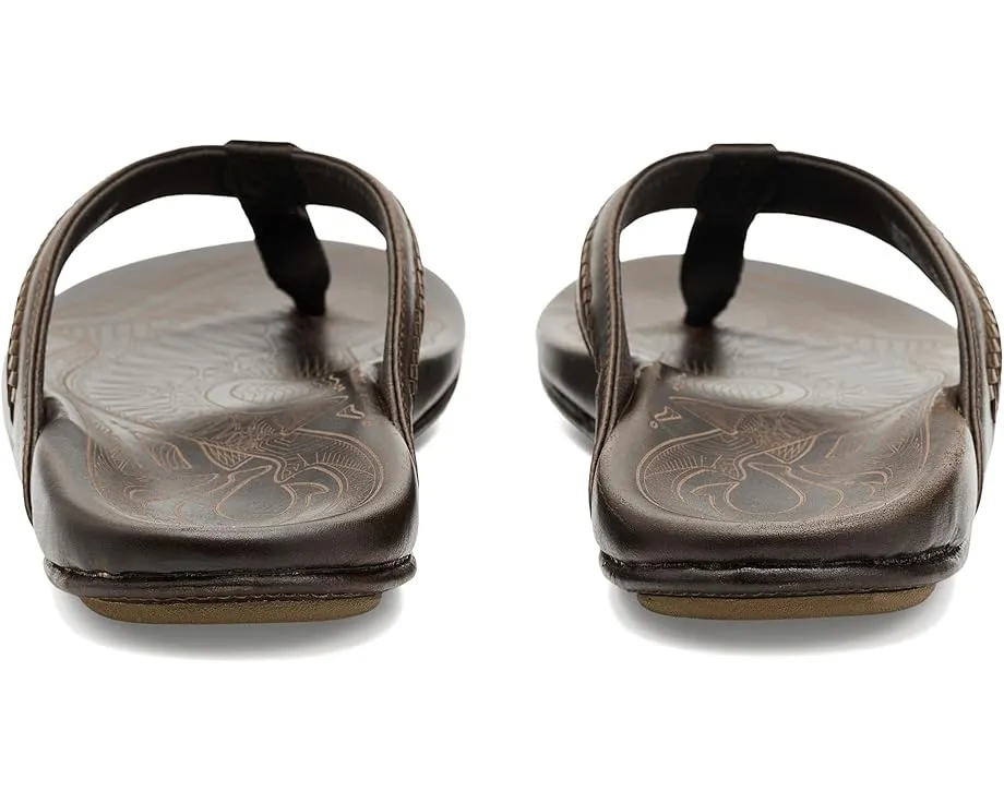 Кожаные сандалии Mea Ola Mano с ремешками и детальной проработкой OluKai