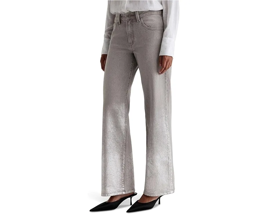 Джинсы AG Jeans Adria низкой посадки свободные с широкими штанинами и эластаном