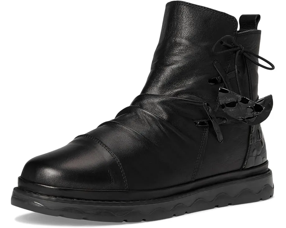 Полусапожки Spring Step Boru из натуральной кожи с плиссировкой и водонепроницаемые