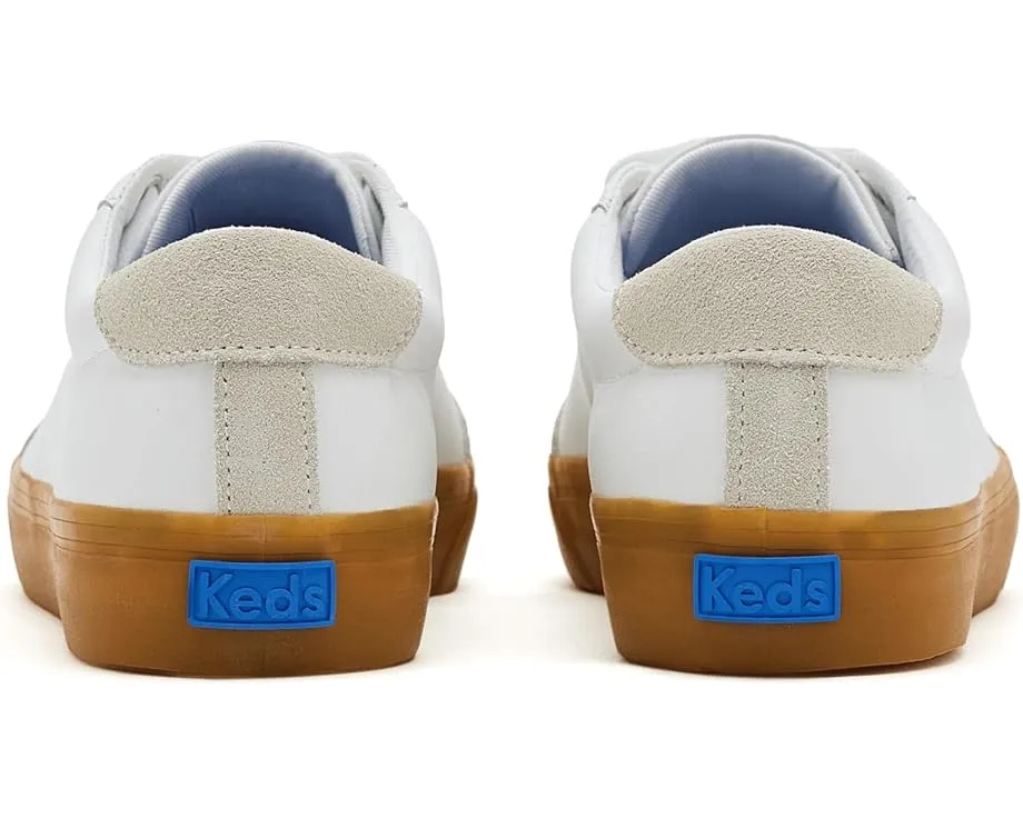 Keds Jump Kick T-Toe кроссовки с Т-образным носком из кожи на шнурках