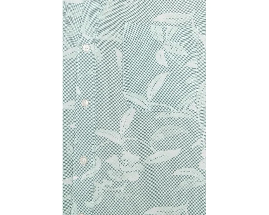 Длинная рубашка Tommy Bahama San Lucio Gardenia с воротником и манжетами на пуговицах