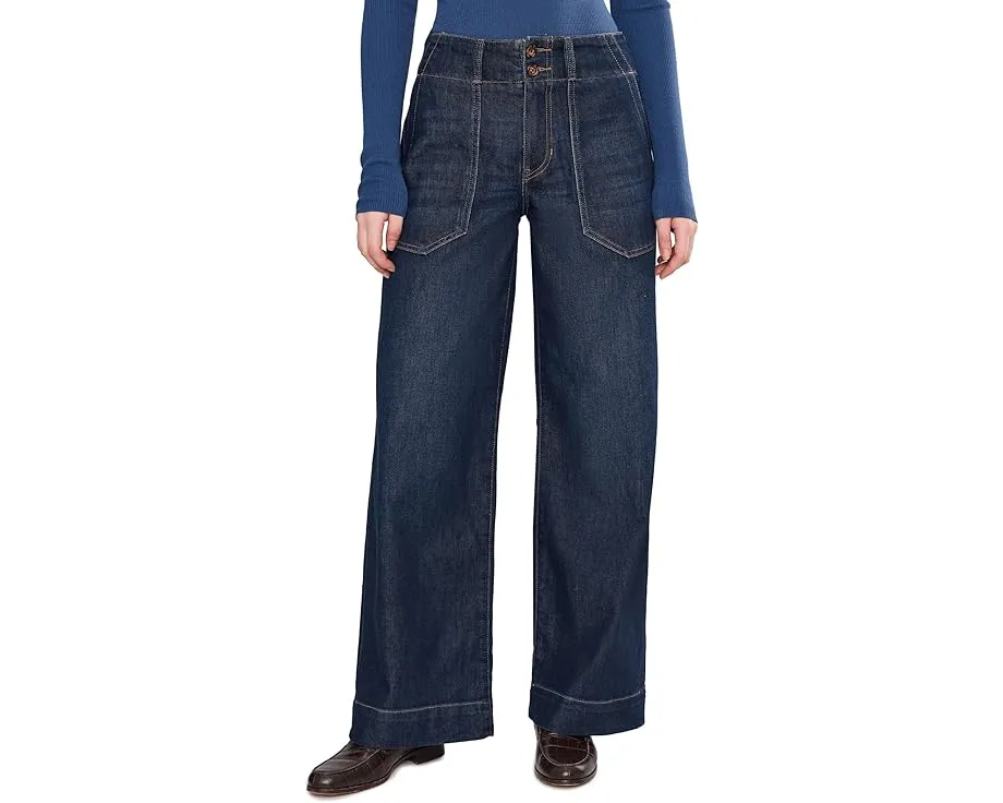 Широкие брюки Liverpool Los Angeles с накладными карманами и двумя пуговицами