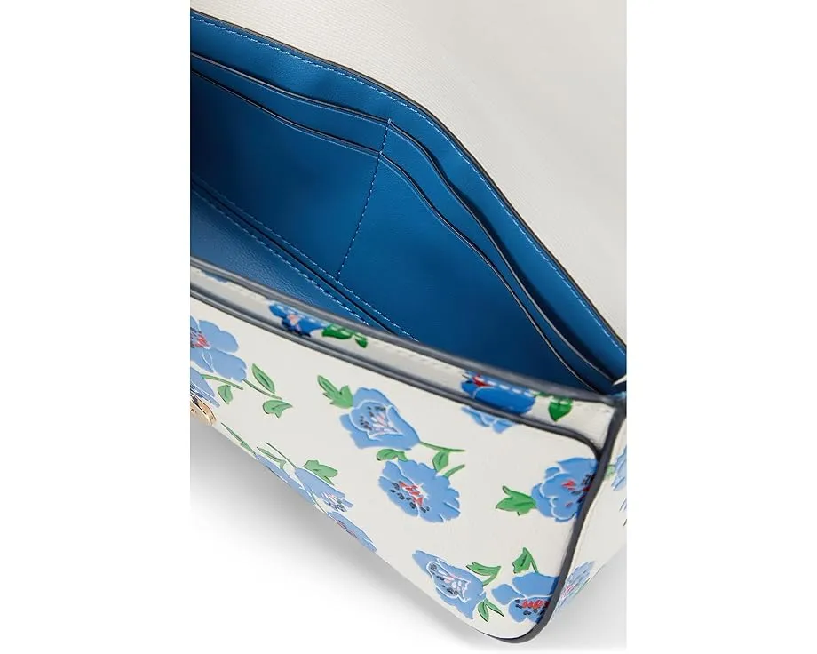 Кошелек Kate Spade New York Devin Springtime Blooms Flap Chain с цепочкой