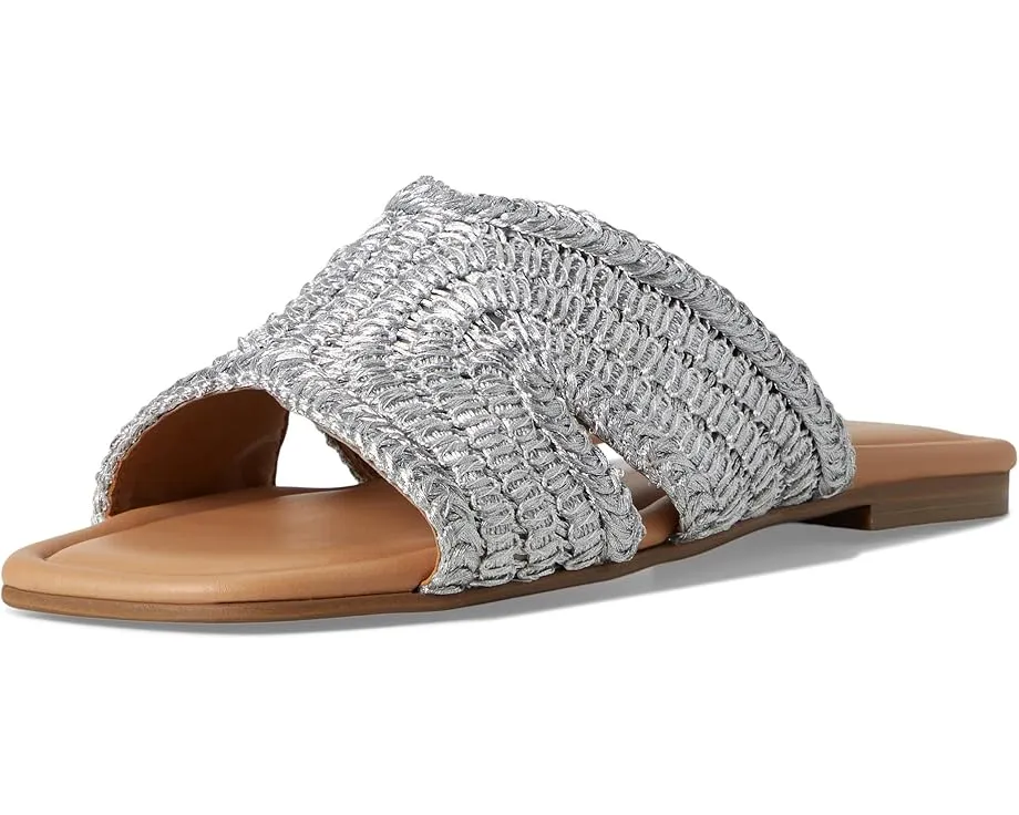 Сандалии Marc Fisher LTD Narda с квадратным носком из искусственной рафии