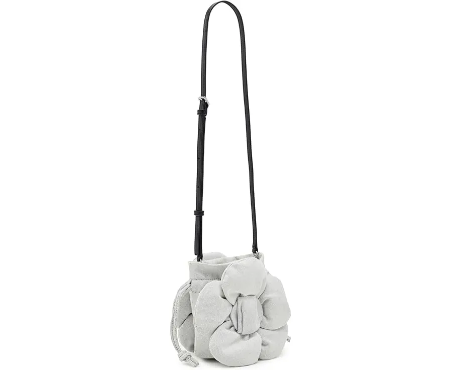 Джинсовая мини-сумка-мешок Marc Jacobs Daisy с цветами