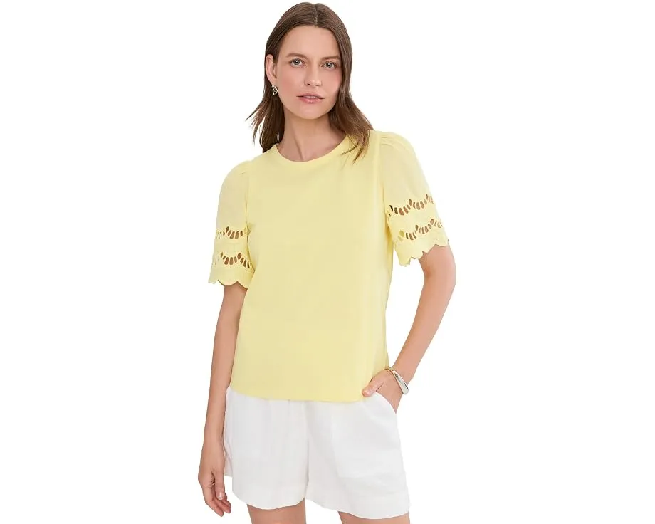 Топ Sebene Knit от Lilly Pulitzer с круглым вырезом