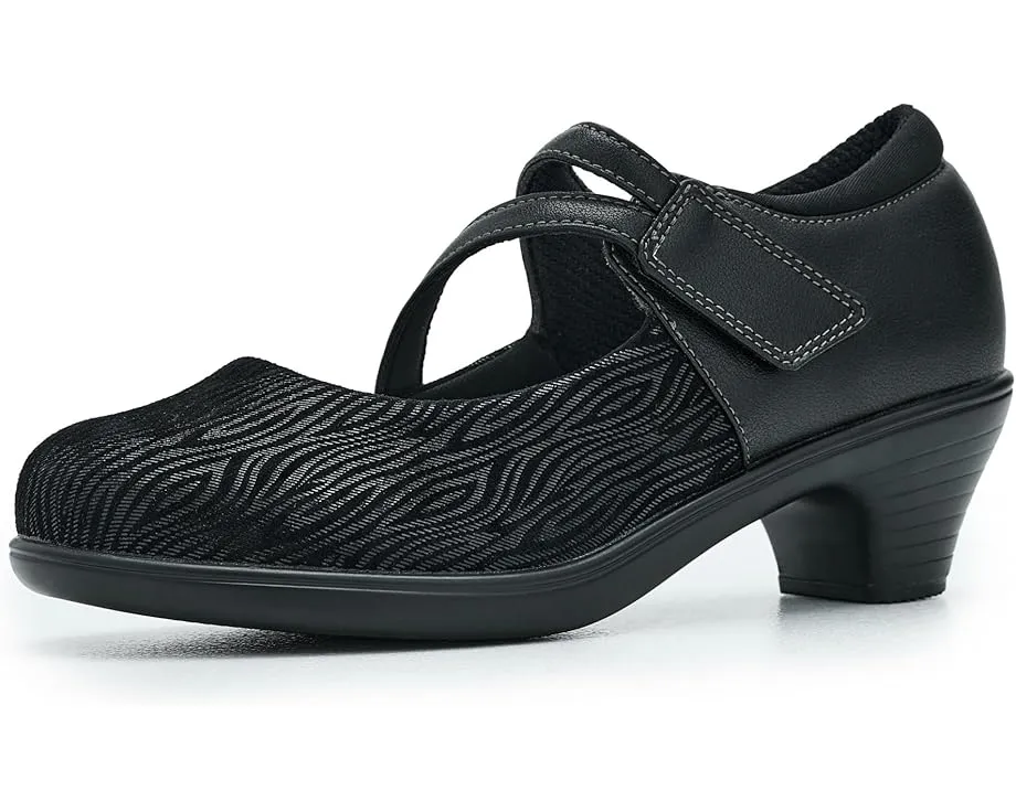 Туфли Orthofeet Ella с технологией Ortho-Cushion для снятия боли и широким мыском