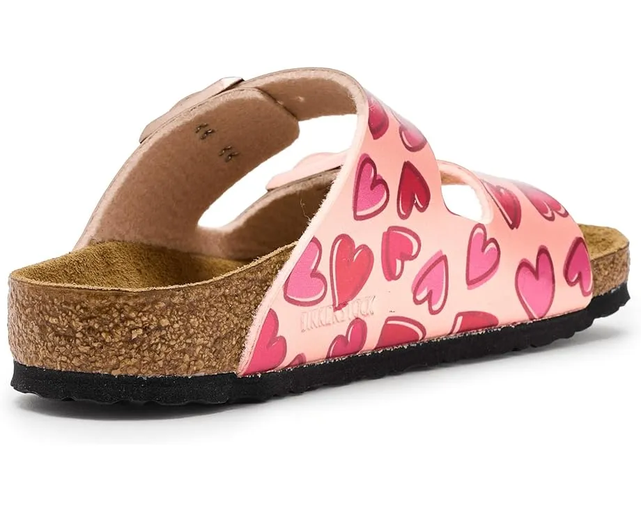 Детские сандалии Birkenstock Kids Arizona Printed с принтом и пробковой стелькой