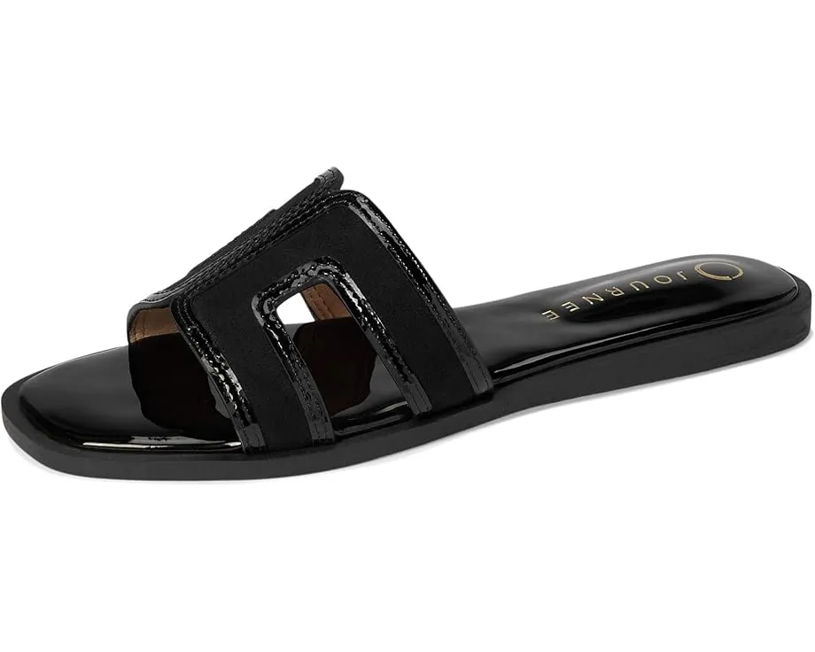 Сандалии Journee Collection Primah с одним ремешком и открытым носком