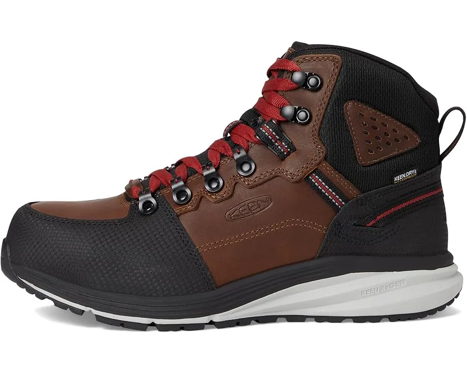 Водонепроницаемые рабочие ботинки KEEN Red Hook Mid с композитным носком