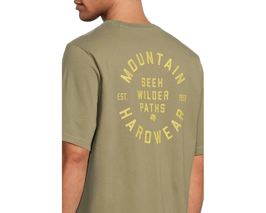 Футболка Mountain Hardwear MHW Circle с короткими рукавами и принтом