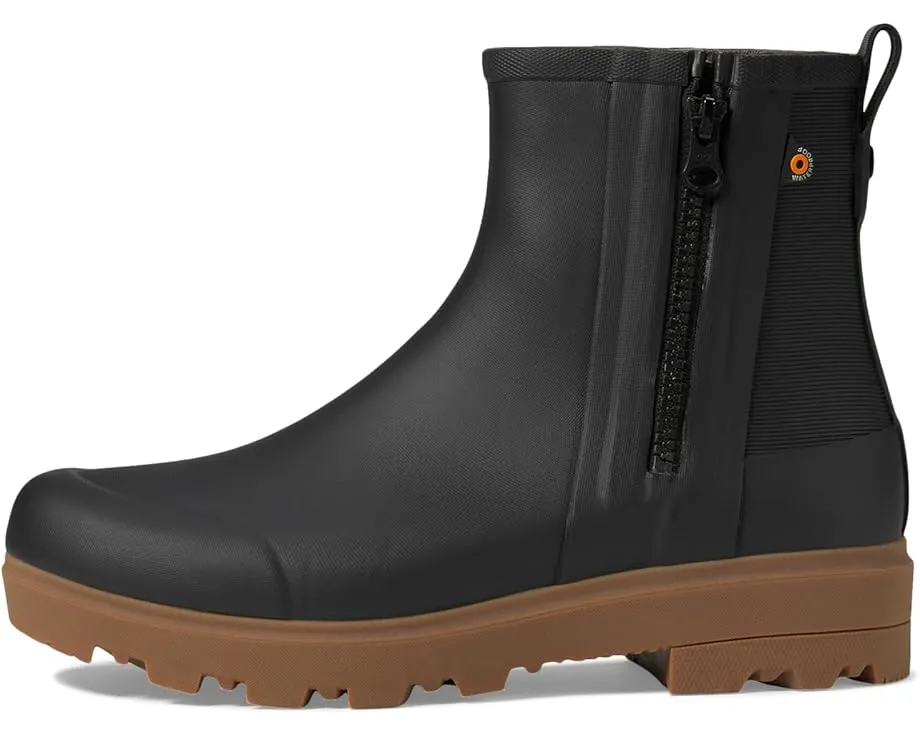 Сапоги Bogs Holly Rain Zip с круглым носком и плоским каблуком
