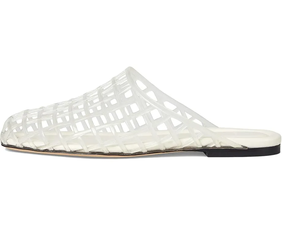 Сандалии-мюли Vince Barcelona из прозрачного материала на плоской подошве