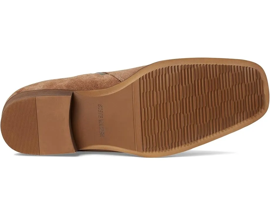 Ботинки Steve Madden Jasper из замши с квадратным носком и молнией