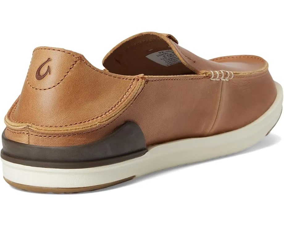 OluKai Kakaha мокасины из цельной кожи со съемной стелькой