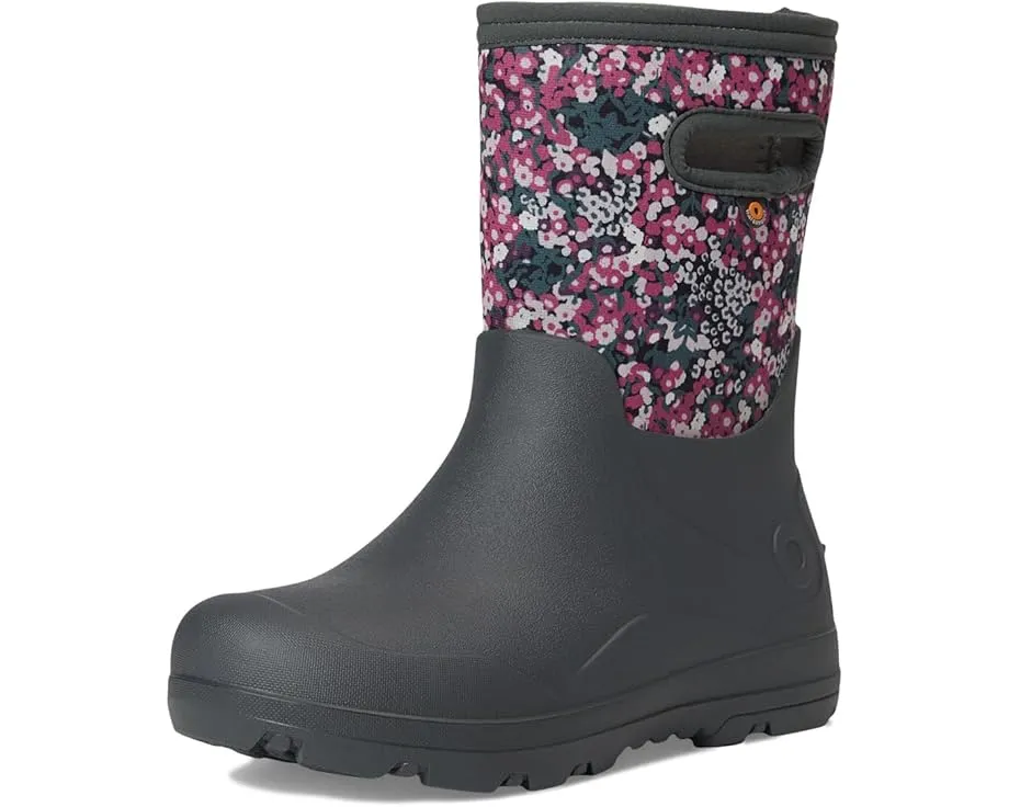 Детские сапоги Bogs Kids York Seamless с цветочным принтом и водонепроницаемой конструкцией