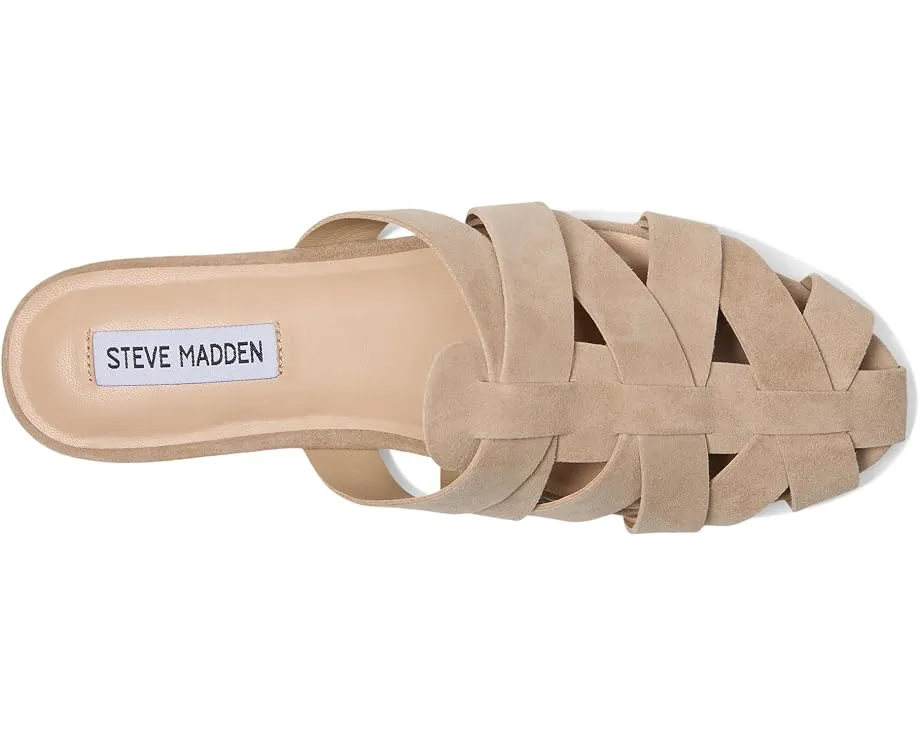 Сандалии Steve Madden Jansen из замши песочного цвета