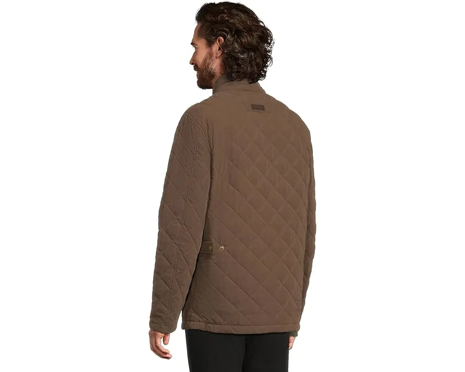 Куртка Barbour Shoveler Quilted стеганая с капюшоном и множеством карманов