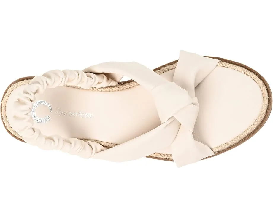 Сандалии Kiandra с перекрестными ремешками и искусственной кожей