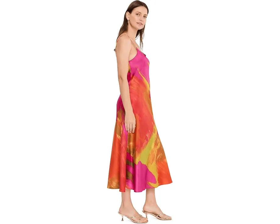 Natori платье Soleil Gown из принтованного шармеза