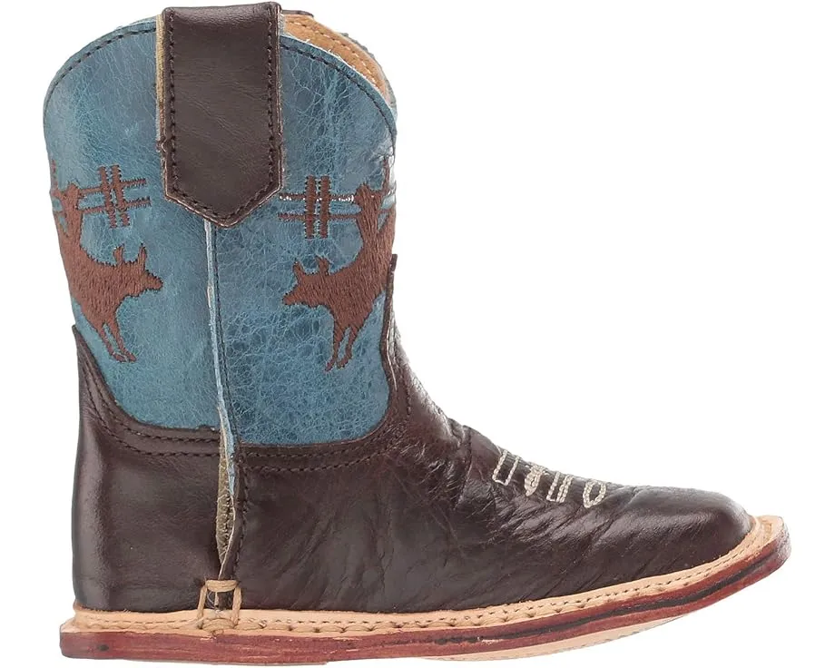 Детские ковбойские сапоги Roper Kids Cowbaby Bullrider с вышивкой быка