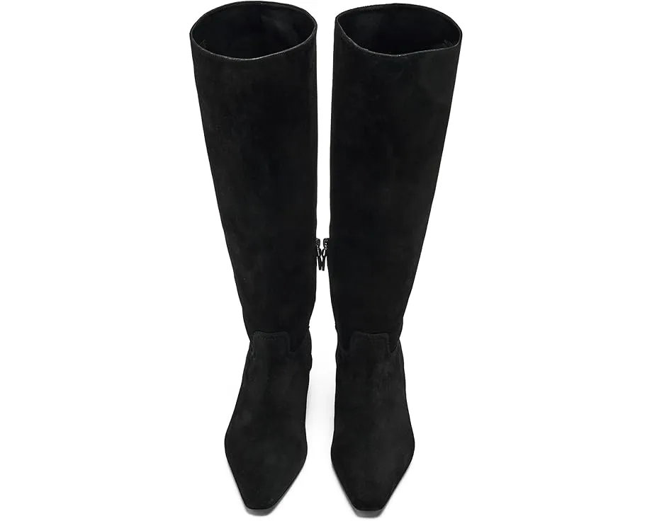 Ботинки Stassi Boot Stuart Weitzman до колена с острым носком