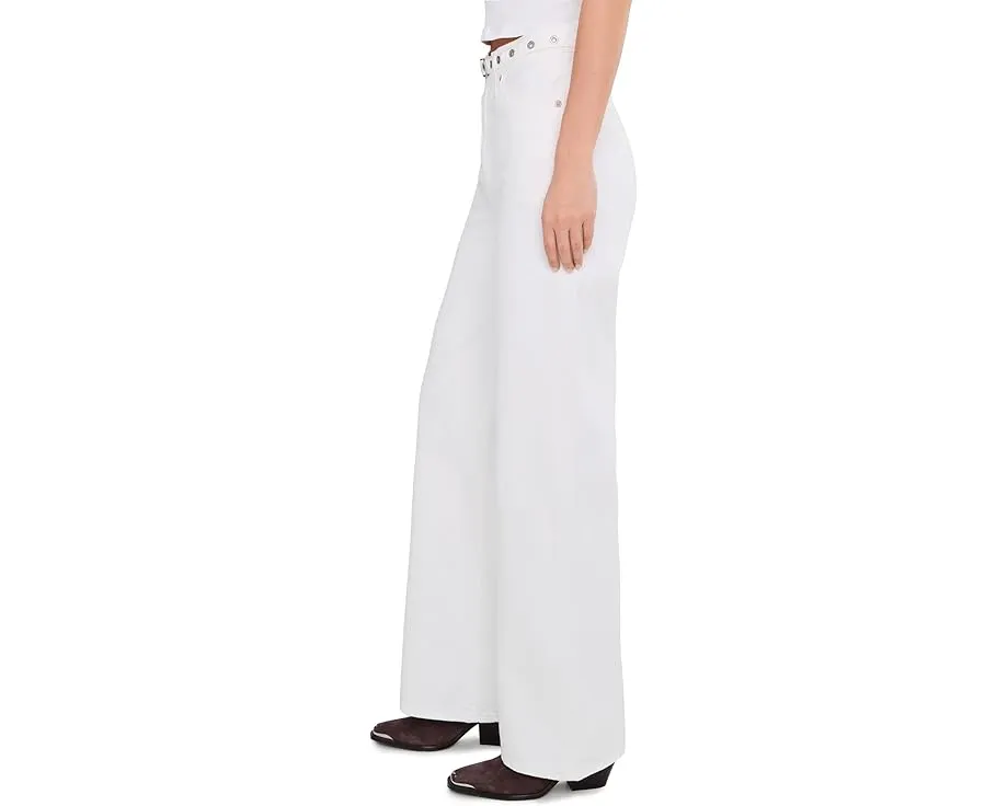 Джинсы Levi's® Premium Ribcage Wide Leg Belted с высокой посадкой и широкими штанинами