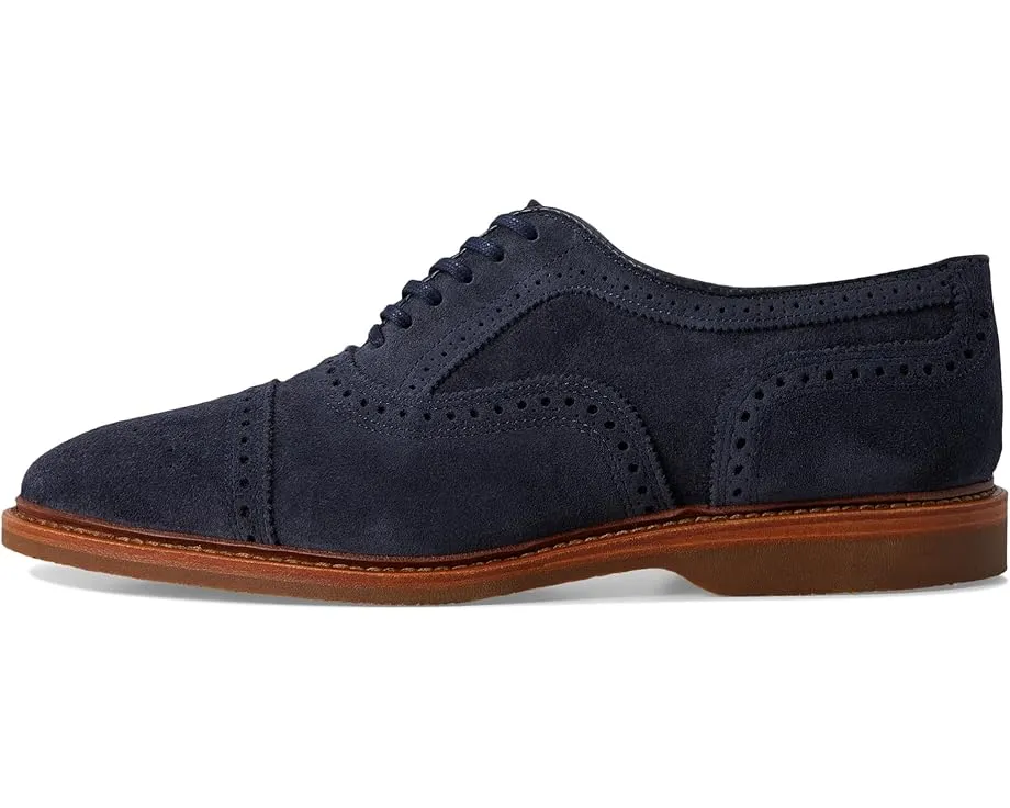 Оксфорды Allen Edmonds Strand Verse с перфорацией на резиновой подошве