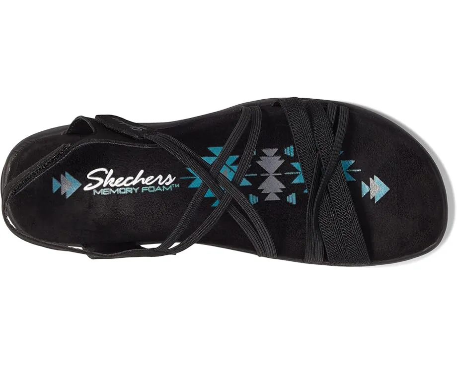 Сандалии Skechers Reggae Slim Takes Two с перекрестными ремешками и Memory Foam