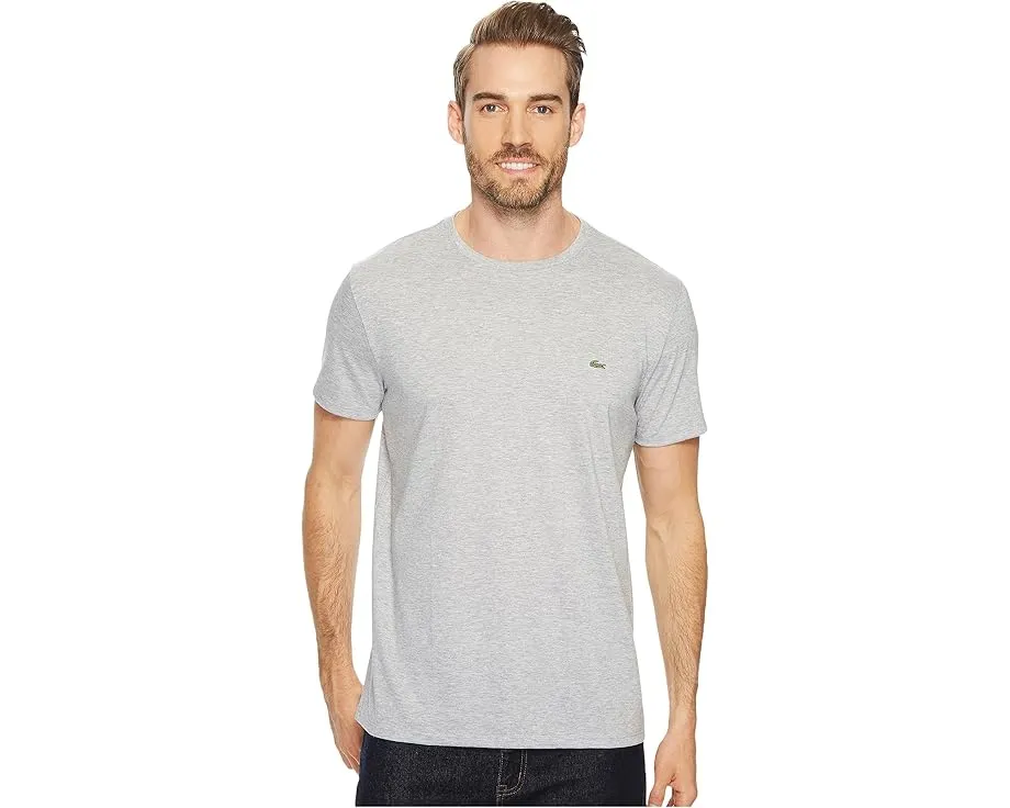 Футболка Lacoste с коротким рукавом и круглым вырезом из пима-хлопка
