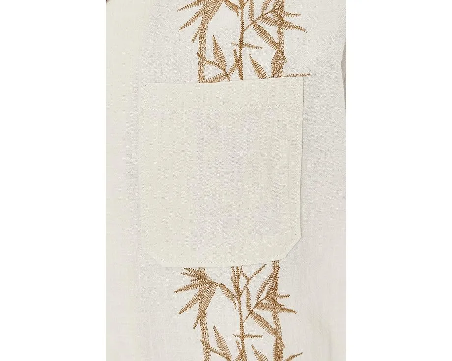 Рубашка Hurley Sano Camp с коротким рукавом и вышивкой