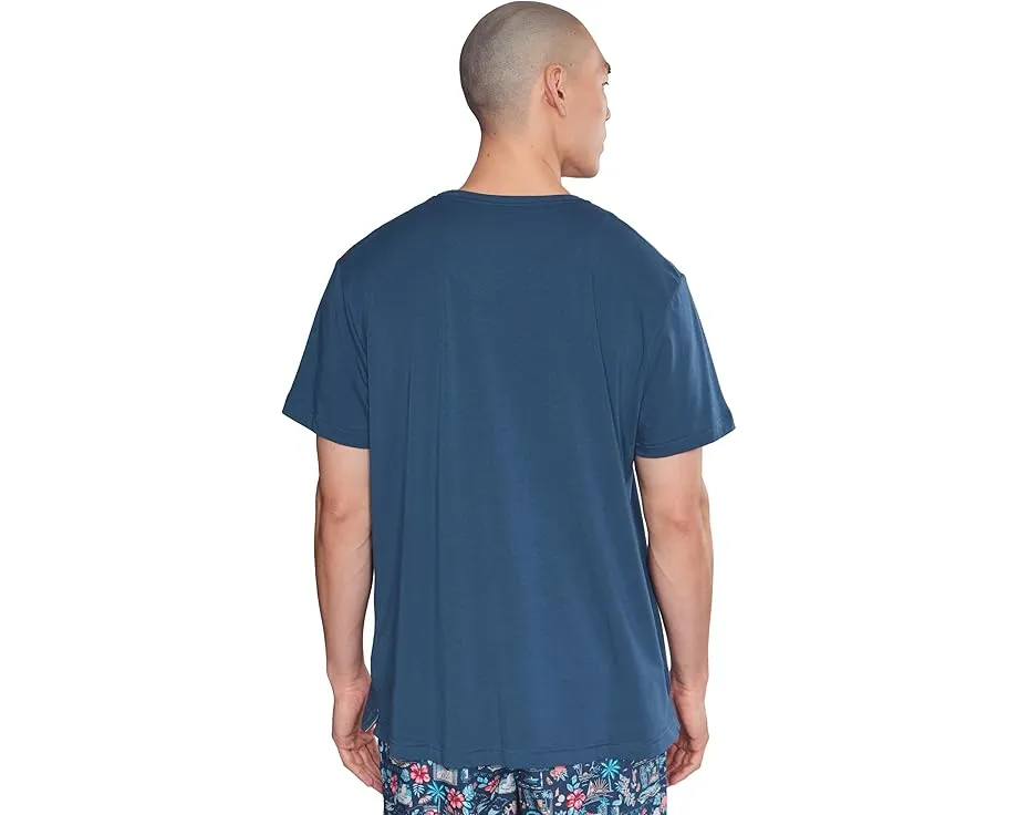 Футболка Tommy Bahama из хлопка и модала с коротким рукавом