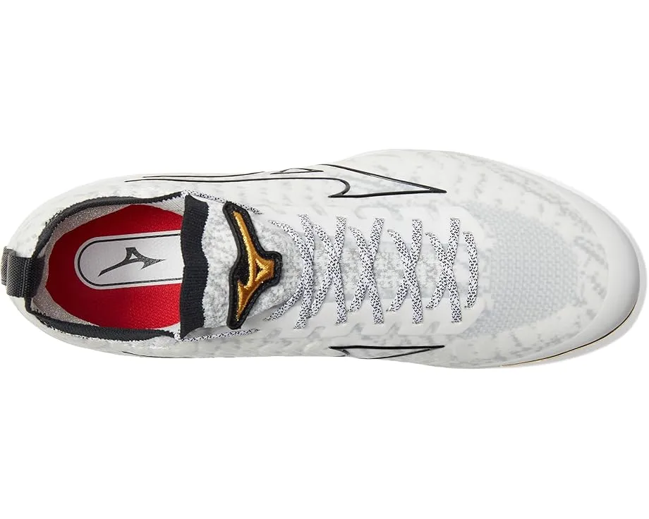 Бейсбольные бутсы Mizuno Pro Knit 2 Metal с водонепроницаемым покрытием и технологией Enerzy