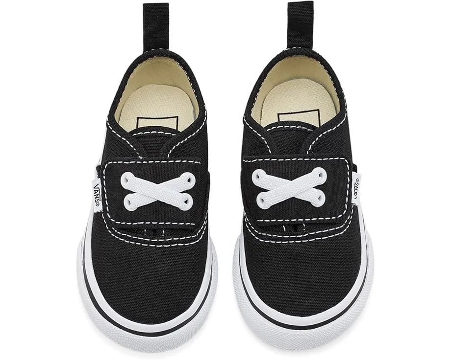 Детские кеды Vans Kids Authentic Elastic V на липучке с эластичными шнурками