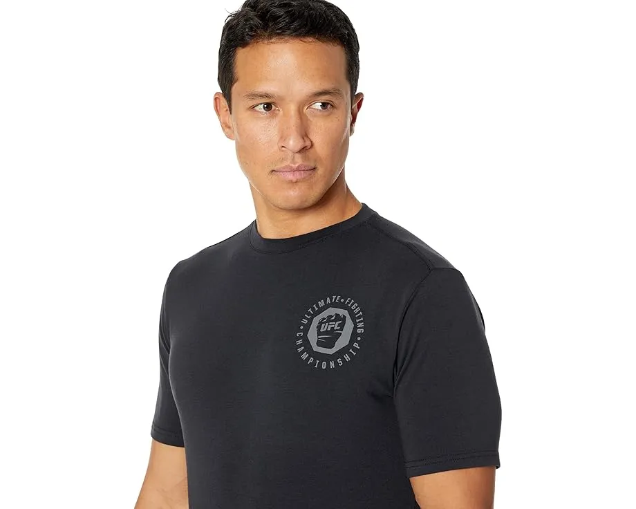 Футболка UFC с коротким рукавом и круглым вырезом с принтом
