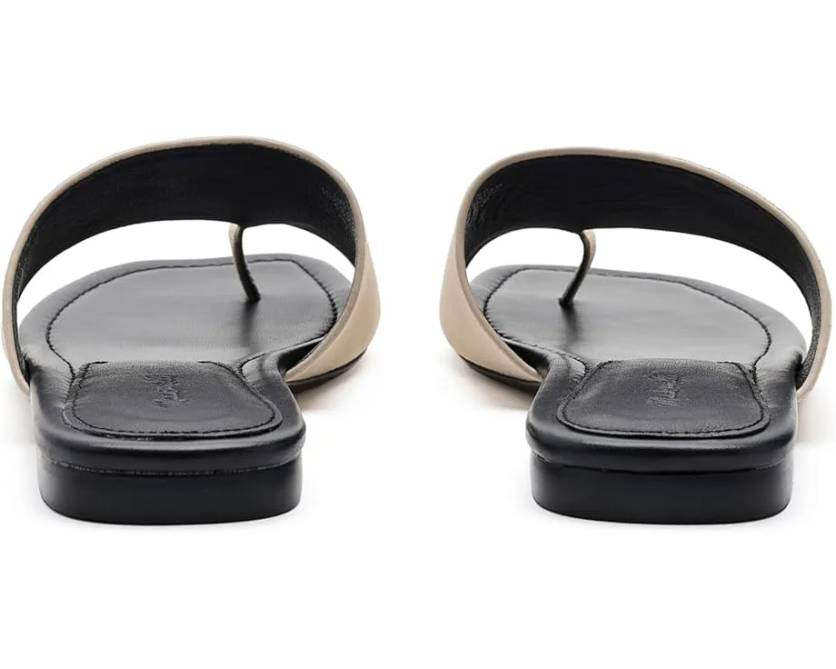 Сандалии Madewell Ashton Toe Loop из замши с кожаной стелькой и подошвой