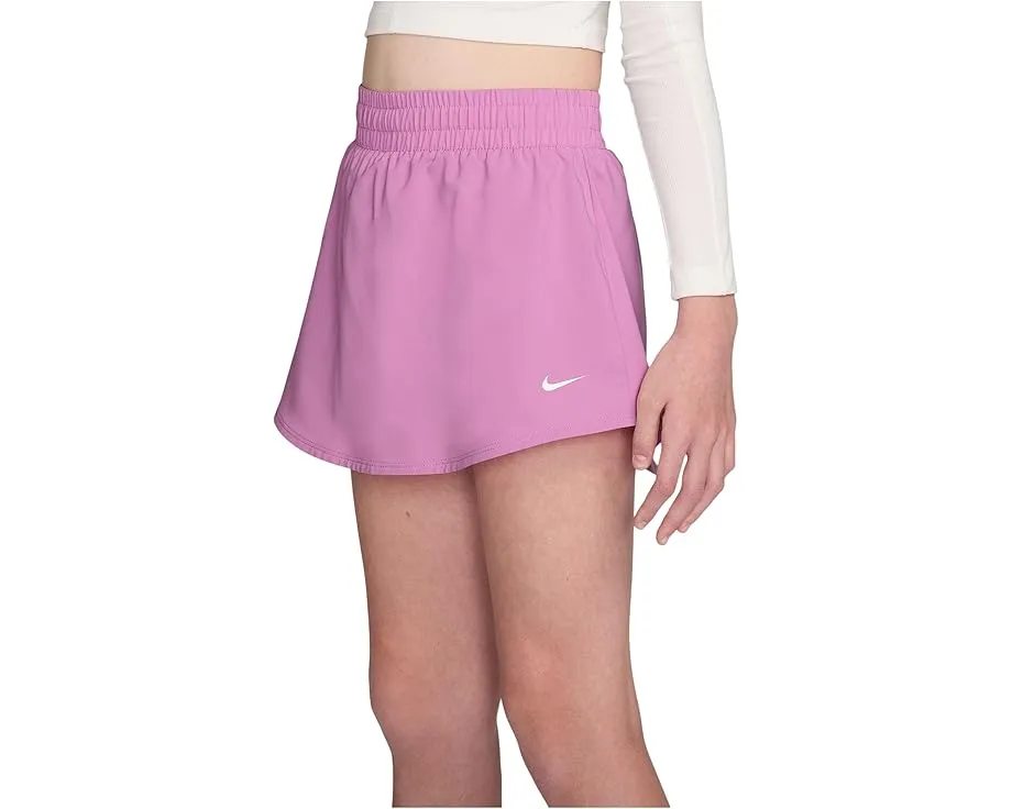 Детская юбка-шорты Nike Kids One Dri-FIT High-waisted с велосипедками